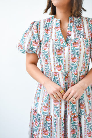 Feeling Fantastic Printed Midi Dress