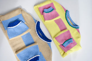 Happy Lines Striped Sweater