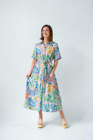 Oh My Blooms Midi Dress