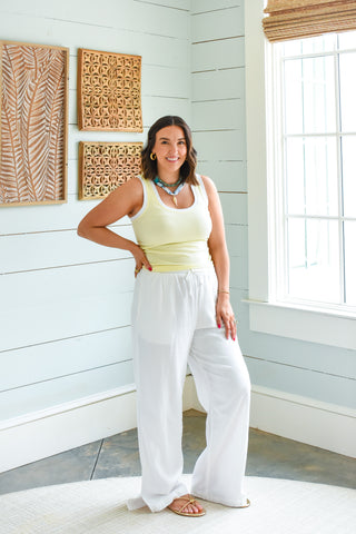 Sirena Colorblocked Rib Tank