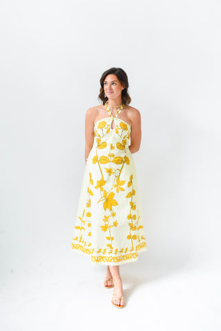 You're So Golden Midi Dress