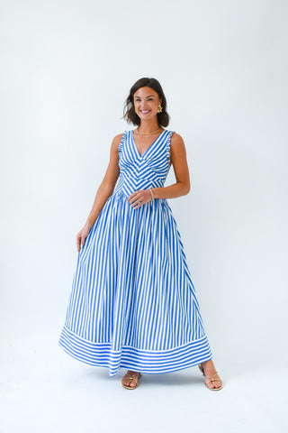 Stripe Goals Maxi Dress