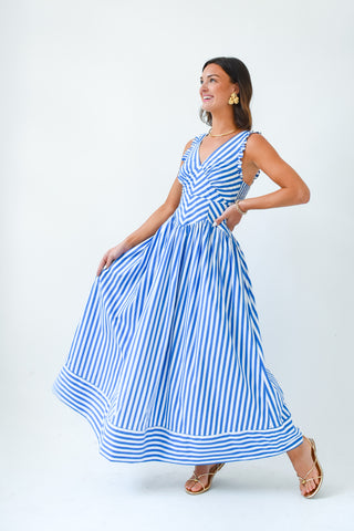 Stripe Goals Maxi Dress