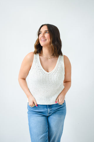 Knit Wit V-Neck Tank