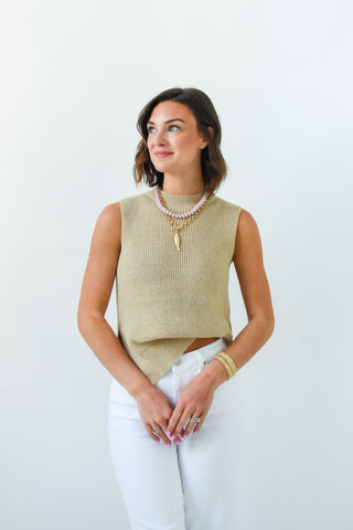 Cozy Cuts Sweater Vest