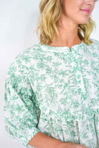 Tier Today Floral Mini Dress