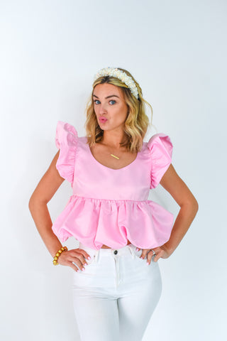 Shock And Awe Babydoll Top