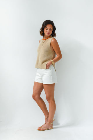 Z Supply Camila High Rise Denim Shorts