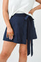 Knot So Basic Wrap Skort