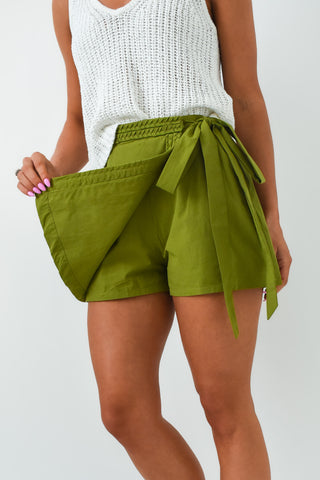 Knot So Basic Wrap Skort