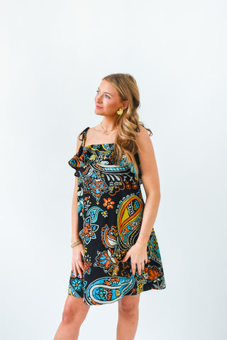 Paisley The Way Mini Dress