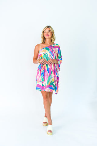 Flirty Feels One Shoulder Dress