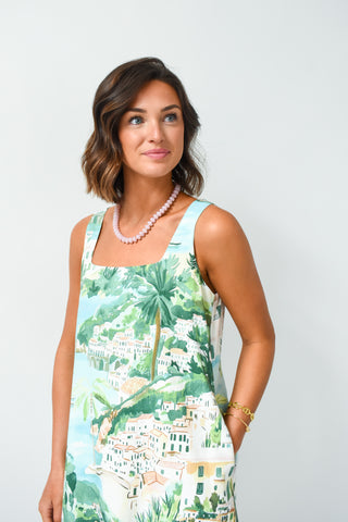 Santorini Stroll Shift Dress
