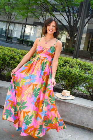 Island Spice Maxi Dress