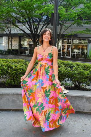 Island Spice Maxi Dress