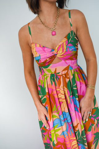 Island Spice Maxi Dress