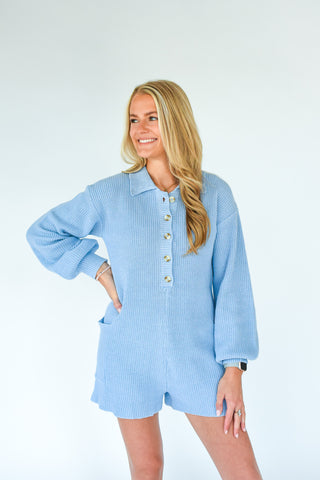 In Your Dreams Knit Romper