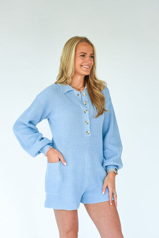 In Your Dreams Knit Romper