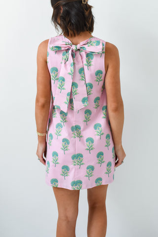 Bow Me Away Mini Dress