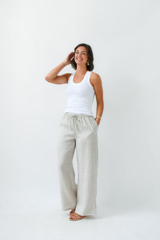 Linen In The Moment Pant