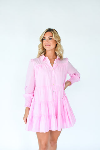 Forever Flirty Button Down Mini Dress