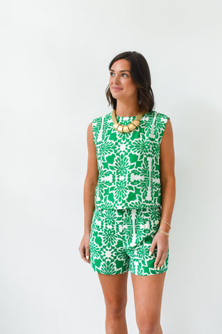 Palm Perfect Tropical Top
