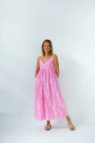 Pinkalicious Midi Dress