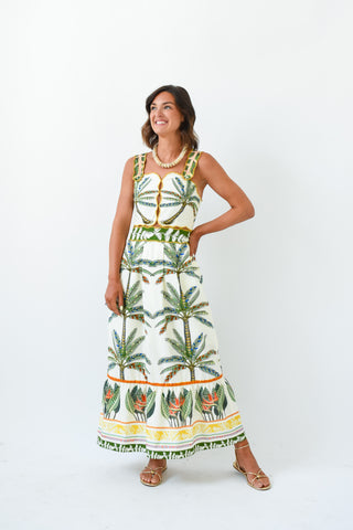 Tropic Like It's Hot Midi Dress