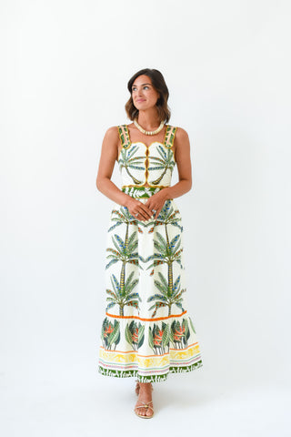 Tropic Like It's Hot Midi Dress