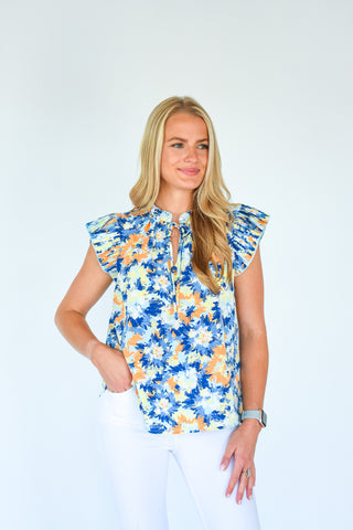 That Floral Feeling Top