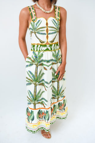 Tropic Like It's Hot Midi Dress