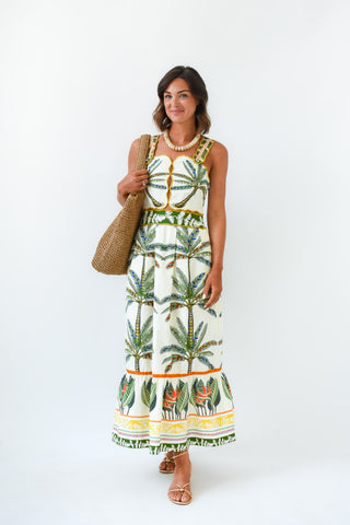 Tropic Like It's Hot Midi Dress