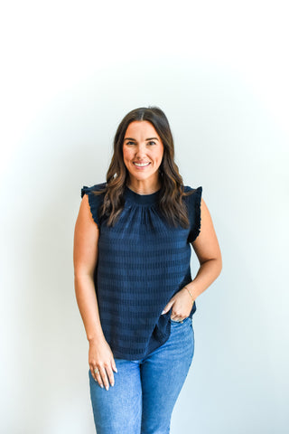 Spring Breeze Textured Top