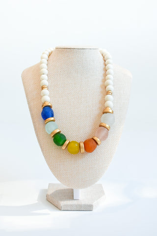 The Penny Beaded Necklace