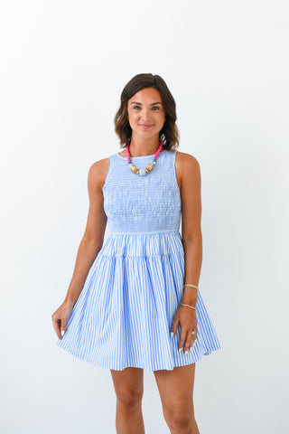 Seaside Stroll Mini Dress