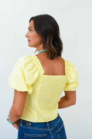 Chasing Sunshine Crop Top