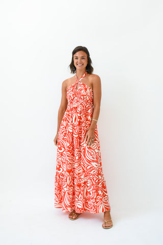 Pretty In Paisley Maxi Dress