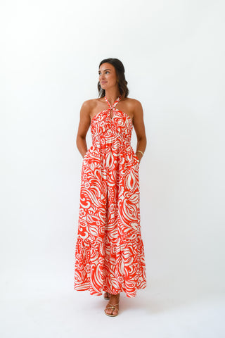 Pretty In Paisley Maxi Dress