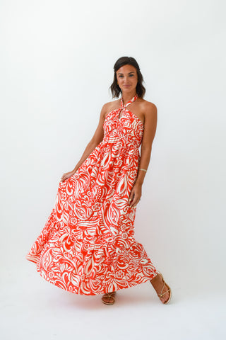 Pretty In Paisley Maxi Dress