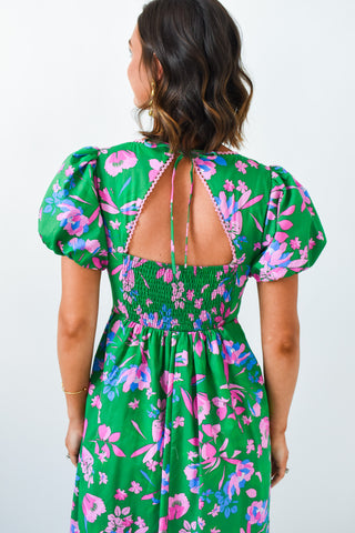 Jaylene Pleated Maxi Dress