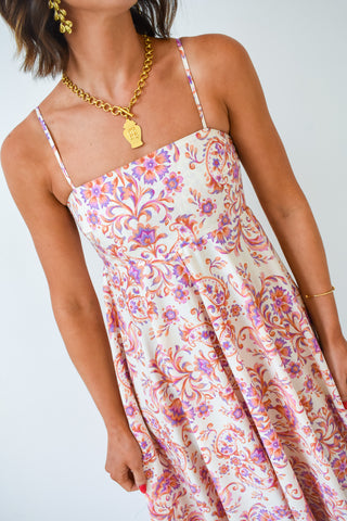 Paisley Please Midi Dress