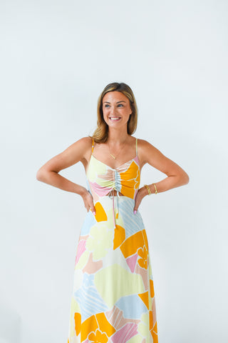 Aura Riviera Midi Dress