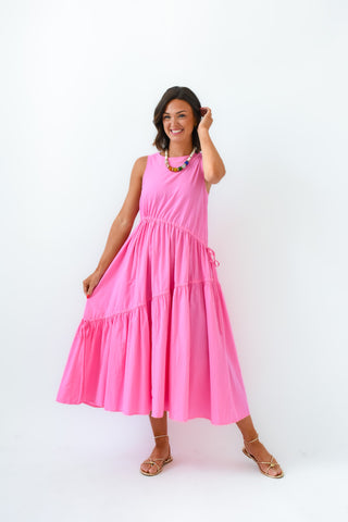 Bubblegum Beauty Midi Dress