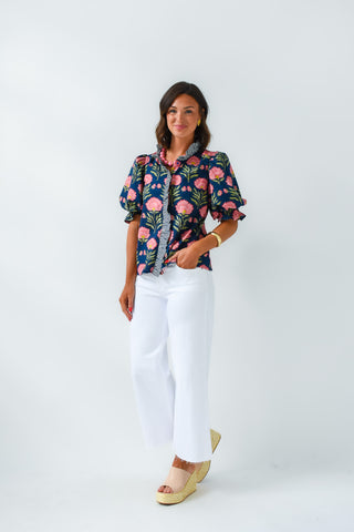 Floral Fixation Printed Top