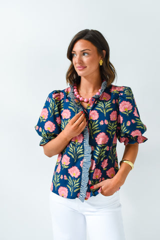 Floral Fixation Printed Top