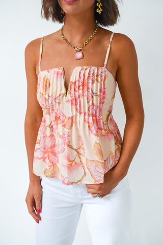 Petal Please Pintuck Top