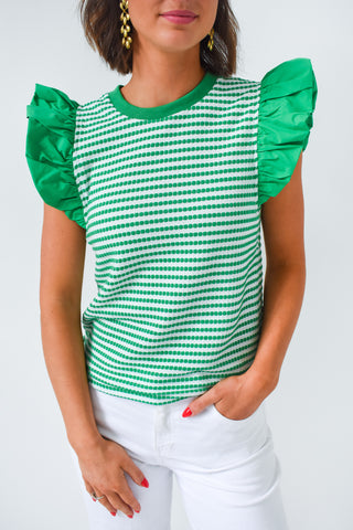 Just My Stripe Knit Top