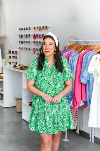 Spring Envy Button Down Dress