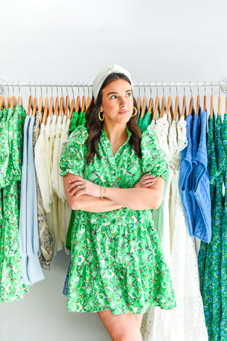 Spring Envy Button Down Dress