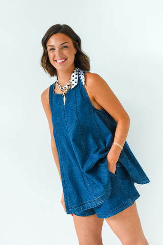 Denim Darling Short Set